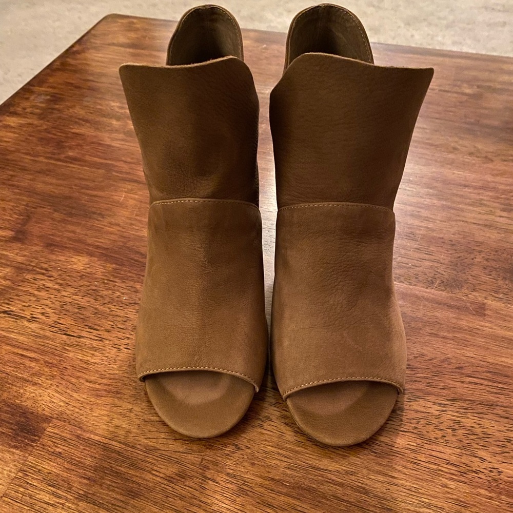 Vince Camuto open toe bootie